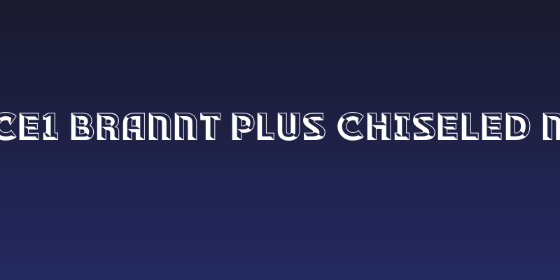 RACE1 Brannt Plus Chiseled NCV Social Header