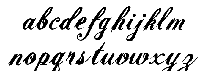 RADAGUND Font LOWERCASE