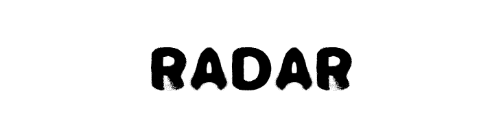 RADAR Font