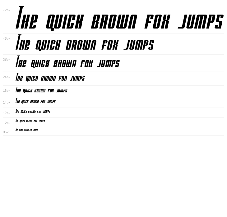 RADARitalic by Doug Sheets Waterfall