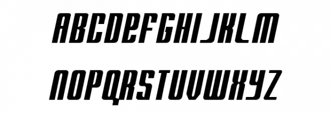 RADARitalic by Doug Sheets 字体 小写