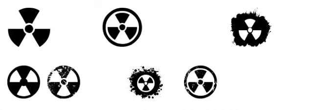 RADIATION 字体 小写
