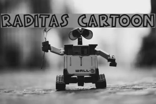 RADITAS CARTOON フォント examples