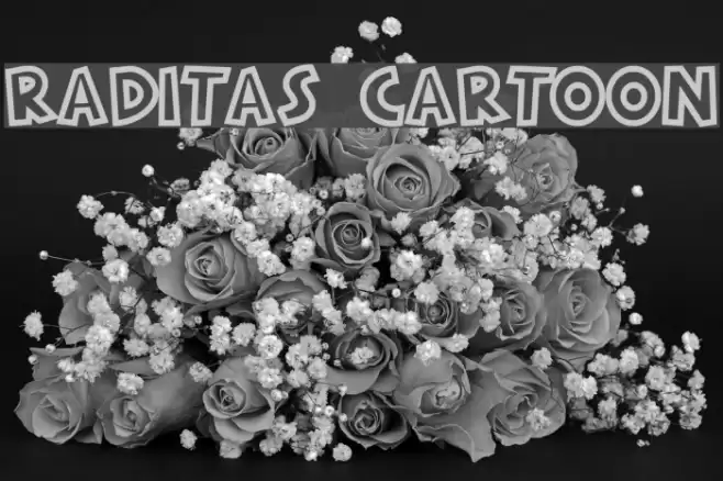 RADITAS CARTOON フォント examples