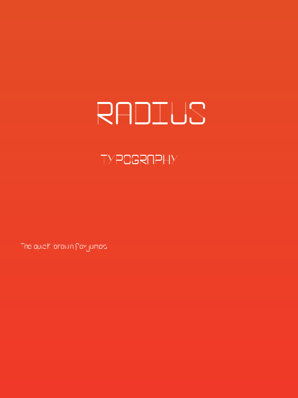 RADIUS Poster