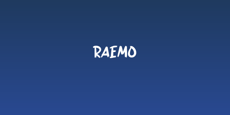 RAEMO Social Header