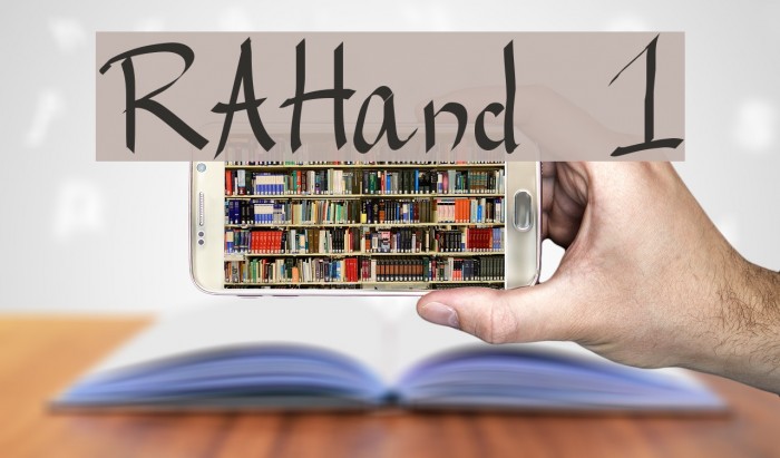 RAHand 1 Font examples