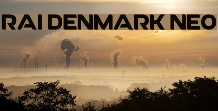 RAI Denmark Neo Font examples