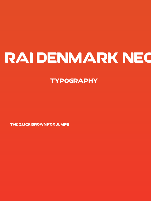 RAI Denmark Neo Poster