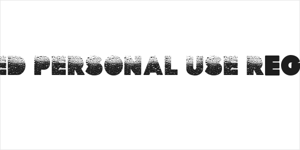 RAINED PERSONAL USE Regular Logo