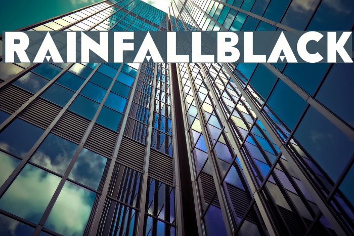 RAINFALL-Black Polices examples