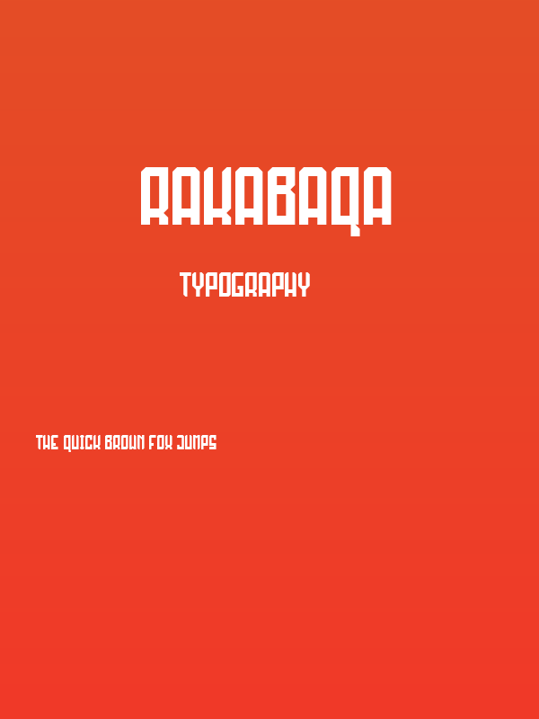 RAKABAQA Poster