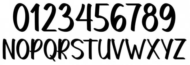 RAKEBOOM Font OTHER CHARS