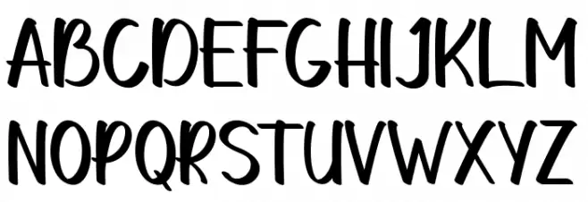 RAKEBOOM Schriftart Groß