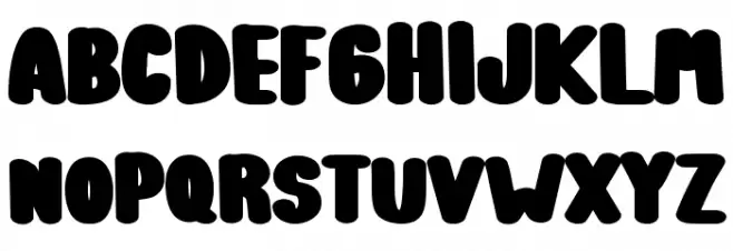 RANTAU Font UPPERCASE