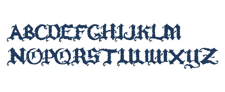 RAPSCALL خط أحرف كبيرة