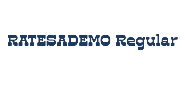 RATESADEMO Regular Logo