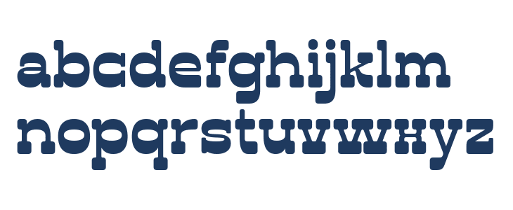 RATESADEMO Regular Lowercase