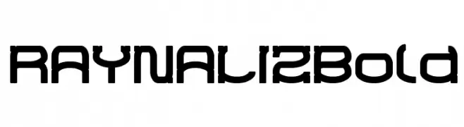 RAYNALIZ Bold  تنزيل الخطوط