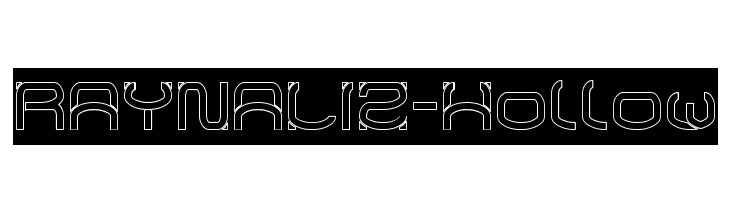 RAYNALIZ-Hollow  Fuentes Gratis Descargar