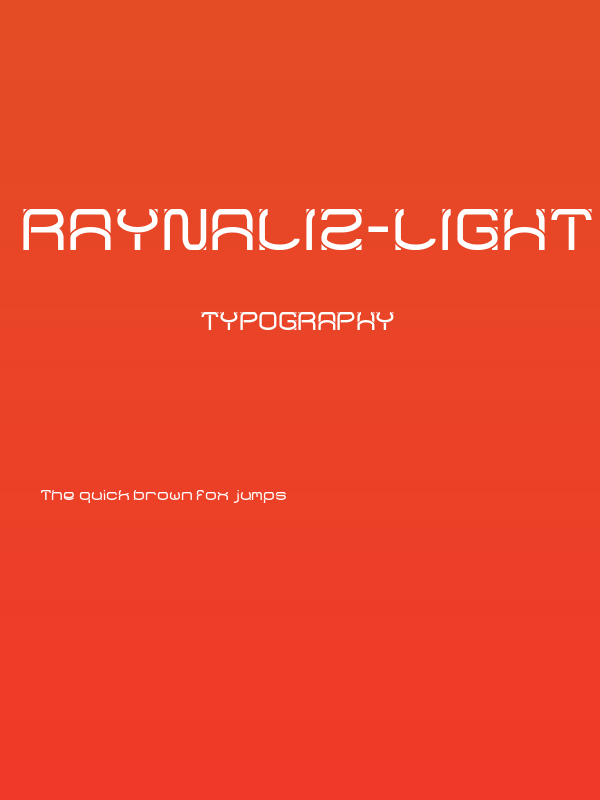 RAYNALIZ-Light Poster