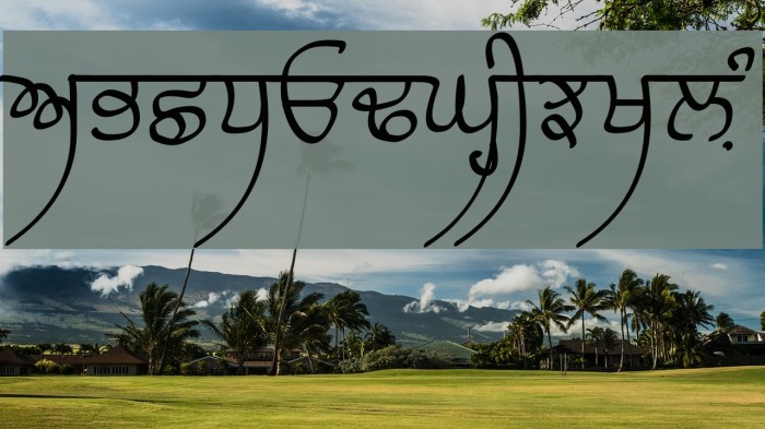 Raaj Medium Font examples