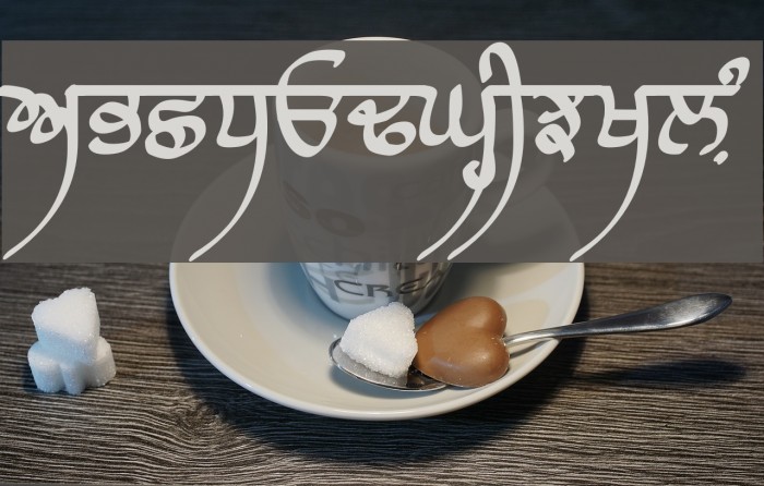 Raaj Script Medium Font examples