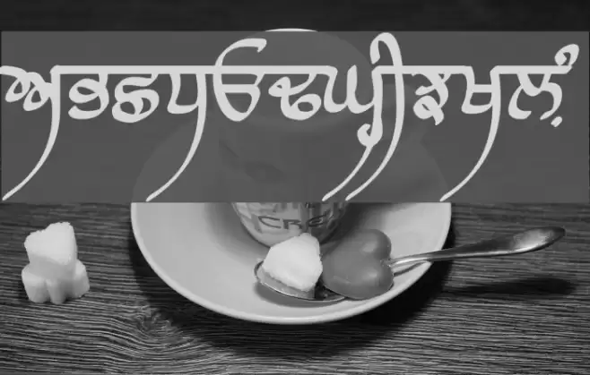 Raaj Script Medium Шрифта examples