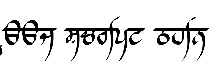 Raaj Script Thin फ़ॉन्ट