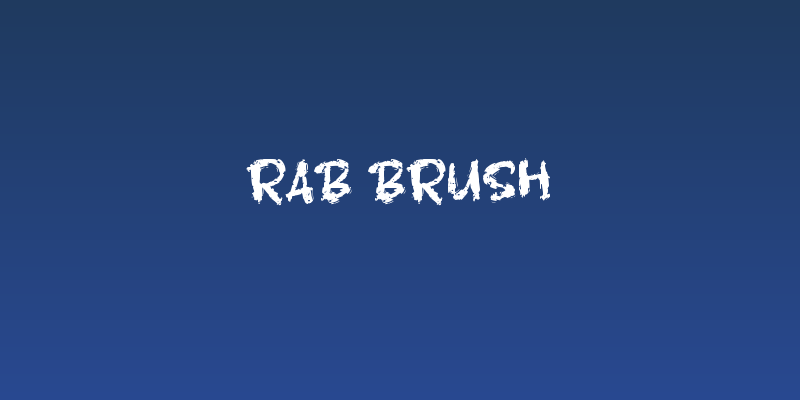 Rab Brush Social Header