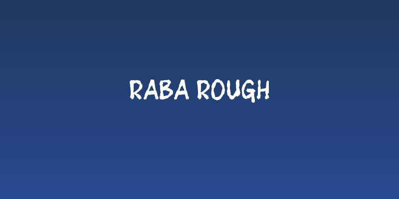 Raba Rough Social Header