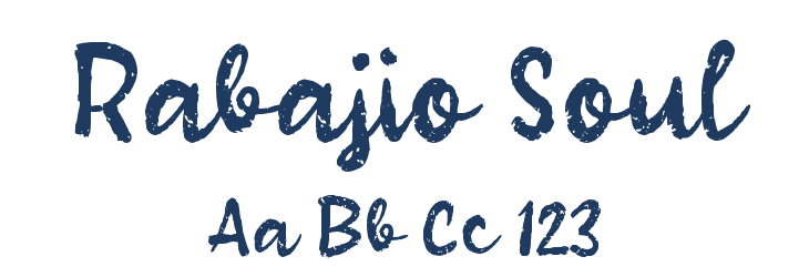 Rabajio Soul Font Preview