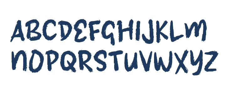 Raball Script Uppercase