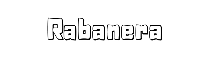 Rabanera  Frei Schriftart Herunterladen