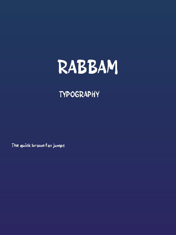 Rabbam Poster
