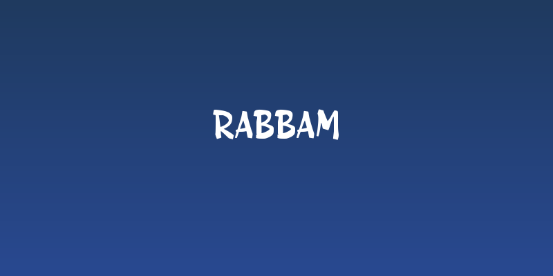 Rabbam Social Header