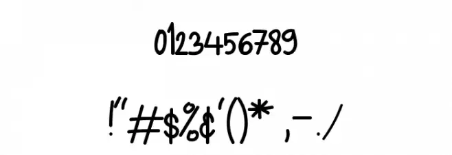 Rabbania Font OTHER CHARS