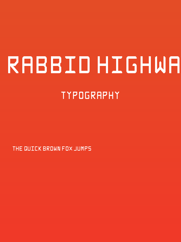 Rabbid Highway Sign Caps Narrow Regular Poster