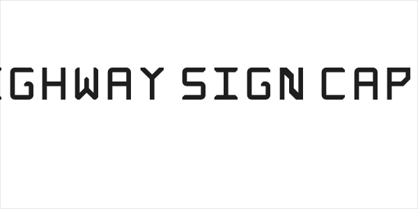 Rabbid Highway Sign Caps Regular Logo