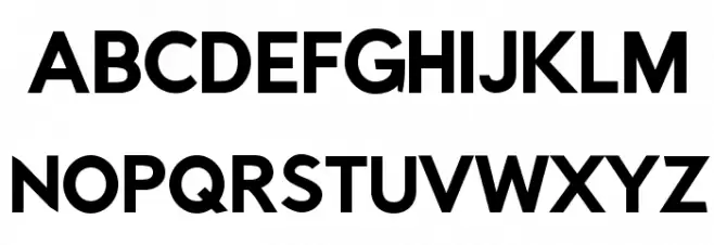 Rabbid Highway Sign II Hop Schriftart Groß
