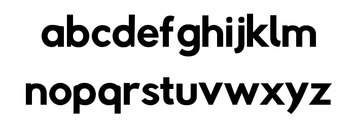 Rabbid Highway Sign II Hop Font LOWERCASE