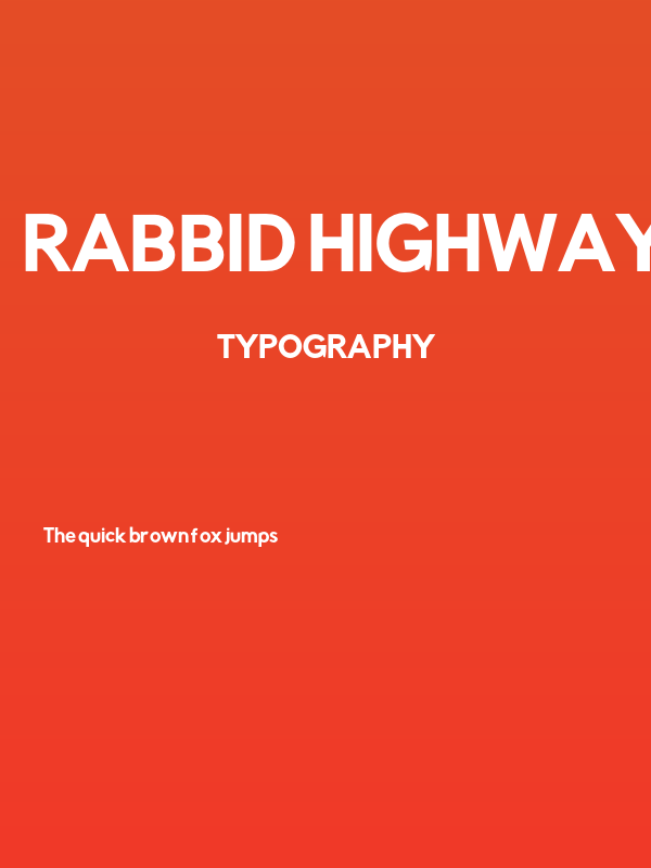 Rabbid Highway Sign II Poster