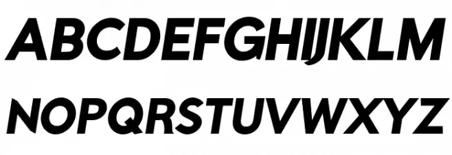 Rabbid Highway Sign IV Black Oblique Schriftart Groß