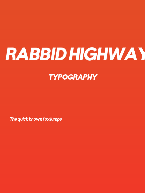 Rabbid Highway Sign IV Black Oblique Poster