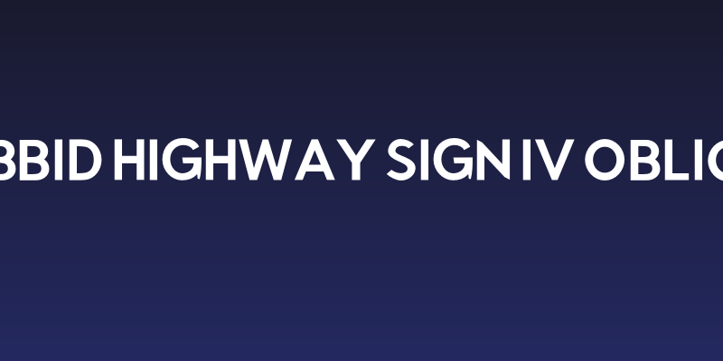 Rabbid Highway Sign IV Oblique Social Header