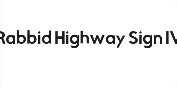 Rabbid Highway Sign IV Logo