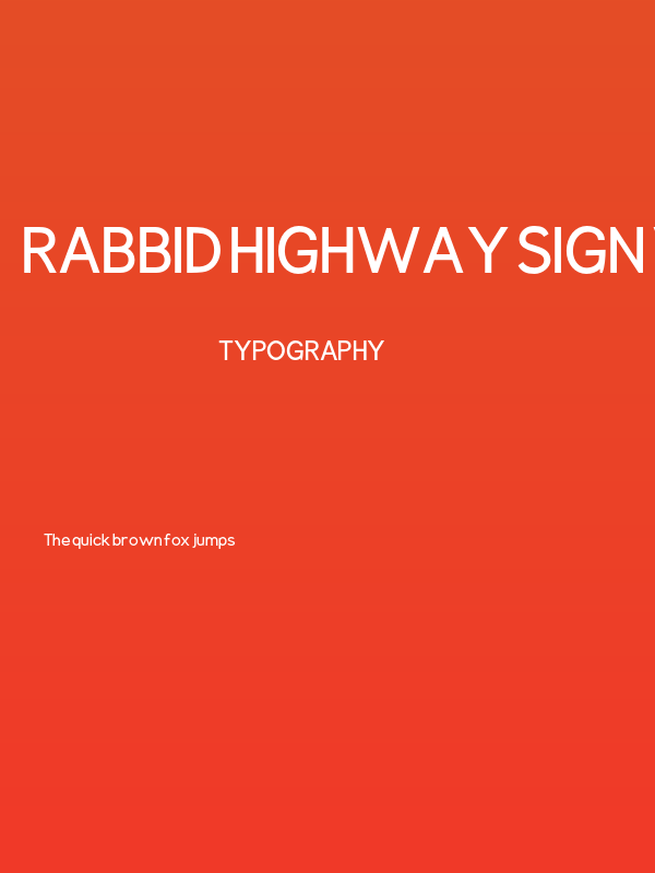 Rabbid Highway Sign VII Poster