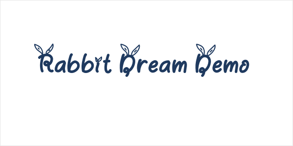 Rabbit Dream Demo Logo