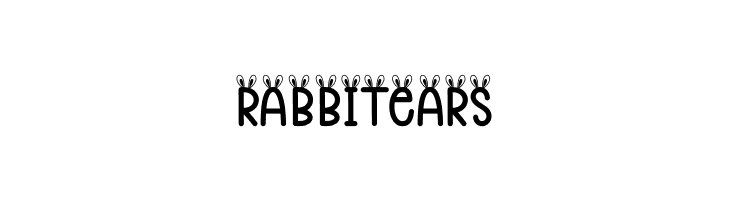 Rabbit Ears  font caratteri gratis