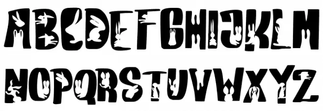 Rabbit FREE Polices AUTRES CHARS